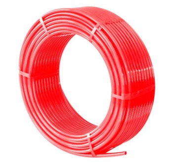 Труба из сшитого полиэтилена для систем теплого пола PE-Xb, диаметр Ø20*2.0 ( красная ) TIM  цена за 