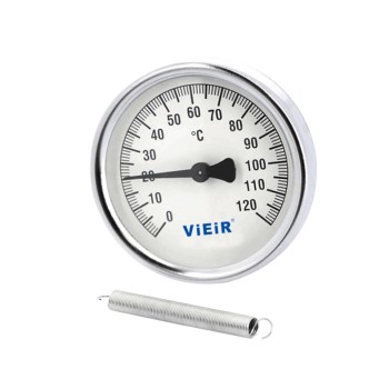 Термометр накладной с пружиной 120°C ViEiR YL17 