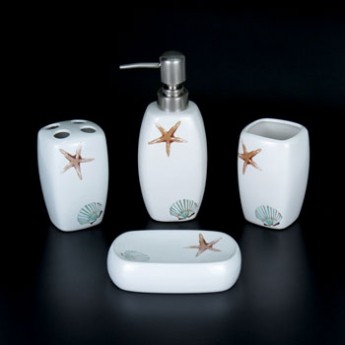 Набор для ванной из керамики ST-YH900029-1 (4 предмета) 7444 
