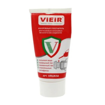 Анаэробный клей герметик ViEiR VRUK50 сильной фиксации 50 грамм ( красный ) 