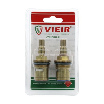 Кран-букса ( пара ) керам. 24 шлиц 1/2" ViEiR VRXP24-2 
