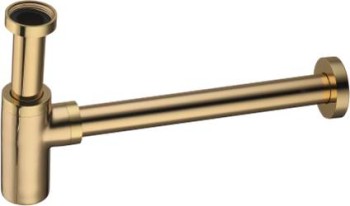 Сифон металлический ( Золото ) A-2Е GANZER 