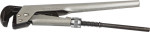 Ключ трубный рычажный ЗУБР "МАСТЕР", прямые губки, Сr-V, № 3, 2,5" (27334-4)