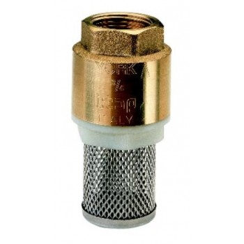 Обратный клапан 1 1/2" с сетчатым фильтром 